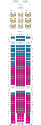 A330シートマップ