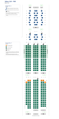 A350シートマップ