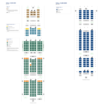 A380シートマップ